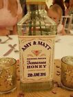 Personalised Bottle Label Whiskey Jack Daniels Inspired Black & Honey 75cl Size