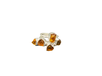 Moda Positano Gioielli - Collezione Zaffiro -  Ag 925 con Quarzo Citrino - Immagine 1 di 4