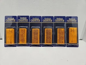LOT OF 6 CHARTER MARINE STICK ON REFLECTORS 2PK 3 1/8" x 1 1/8" CM76657 12 TOTAL - Picture 1 of 3