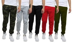 NWT Galaxy Harvic Men's Fleece Jogger Sweatpants Slim Fit ~Choose Color & Size~ - Picture 1 of 4