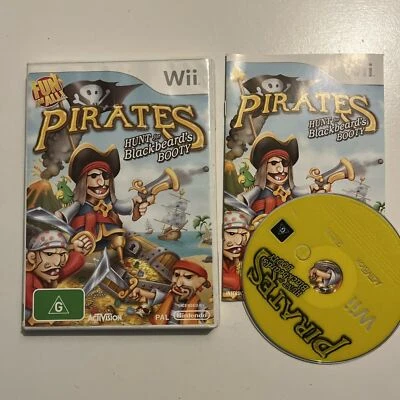 Pirates Hunt for BlackBeards Booty  - Nintendo Wii With Manual PAL - Image 1 of 4