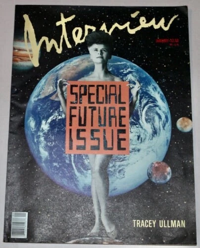 INTERVIEW Magazine Tracey Ullman Special Future Issue January 1989 - Image 1 of 1
