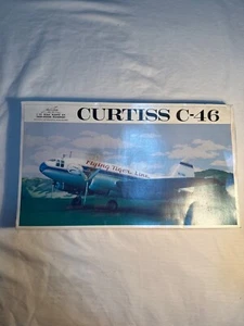 Curtiss C-46 Commando 1/72 Scale Plastic Model Williams Bros.Twin-Engine 55-7 - Picture 1 of 16