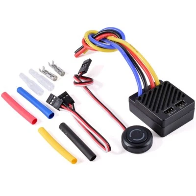 ISDT ESC70 70A Waterproof ESC 2~3S Adjustable BEC for 1/8 1/10 Climbing Car - Image 1 of 4