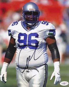Cortez Kennedy Seattle Seahawks HOF 2012 Autographed Signed 8x10 Photo ~ JSA COA - Picture 1 of 6
