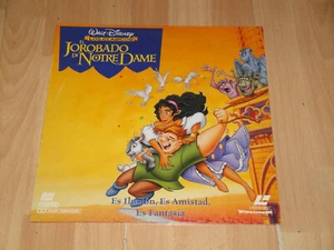 EL JOROBADO DE NOTRE DAME DE WALT DISNEY EN LASER DISC USADO EN BUEN ESTADO - Imagen 1 de 2