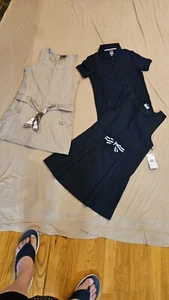 Lot of 2 Girls SCHOOL UNIFORM (1 NWT) Jumpers and (NWT) Top Size L-10/12, VGC - Picture 1 of 4