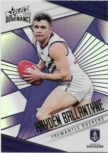 2019 Select Dominance Holofoil Parallel (HP66) Hayden BALLANTYNE Fremantle #081 - Picture 1 of 1