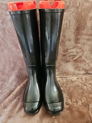 Botas de lluvia negras Nicole Miller New York para mujer 6 Foto 1 de 4