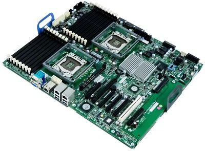 IBM 81Y6004 2x LGA1366 16x DDR3 Motherboard For X3500 M3 + Card 49Y4508 - Image 1 of 2