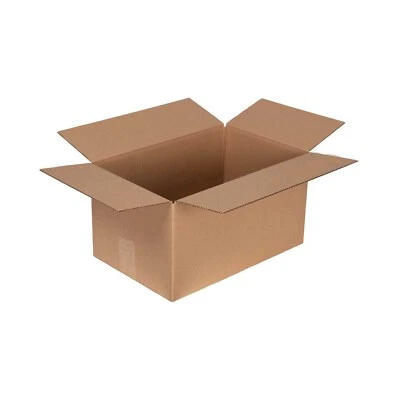 SMILEYPACK Faltkarton Versandkarton einwellig 380 x 250 x 200 mm Karton Schachtel Versand