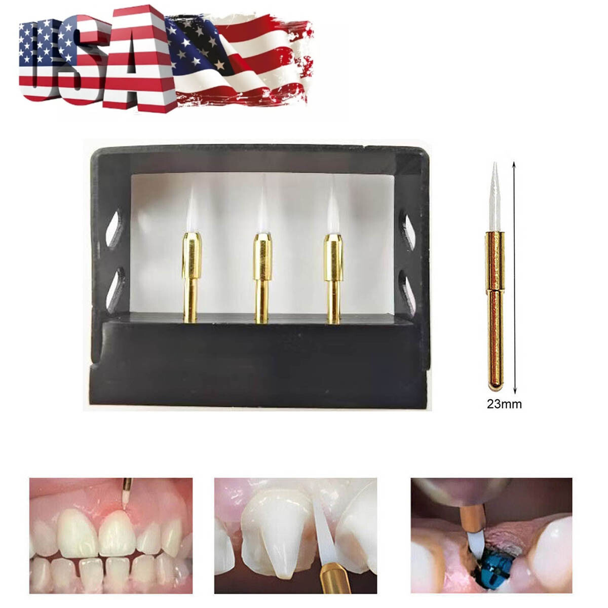 FG (Friction Grip) Dental Inverted Cone Burs for sale | eBay