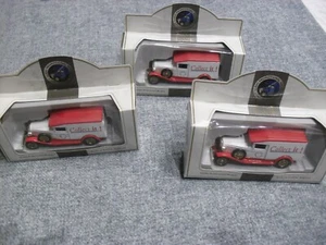 3 x LLEDO BULLNOSE MORRIS VANS MINT & BOXED COLLECT IT FAIR 1998 - Picture 1 of 2