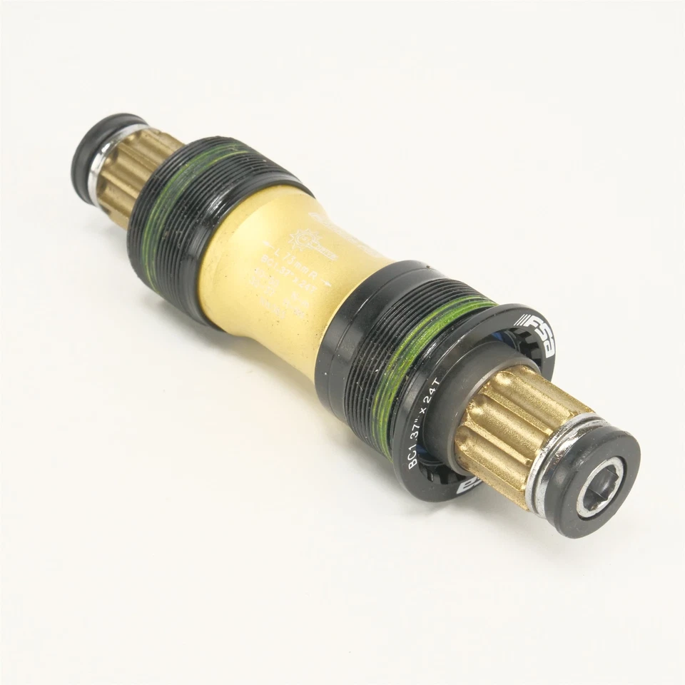 FSA Platinum Pro 73x118mm ISIS BSA English Threaded Bottom Bracket CrMo Spindle - Image 1 of 3