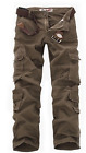 Mens Casual Army Camo Combat Loose Tactical Military Outdoor Pants Cargo Trouser
