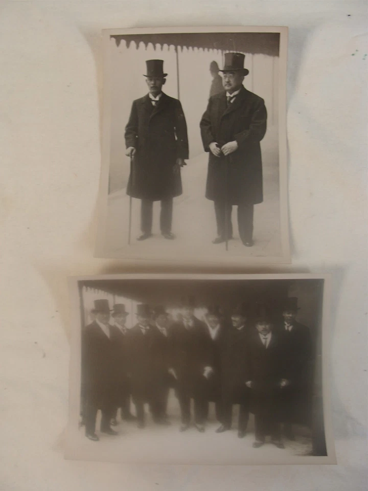 2 fotografías originales de la Convención Naval Five Power de Londres de 1930 Foto 1 de 4