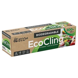 Biodegradable Cling Wrap 33cm Width x 600m Catering Covering Wrapping Seal Film - Picture 1 of 1