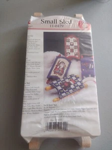 Wooden Craft Sled 10x4x2 NEW - Picture 1 of 4