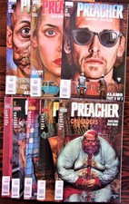 Preacher COMIC BOOK LOT #19 20 21 22 62 63 64+ Full Crusaders arc, 1st Allfather