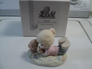Precious Moments Figurine 2016 Ice Cream With Joy When You're With Me Girl Dog - Picture 1 of 4