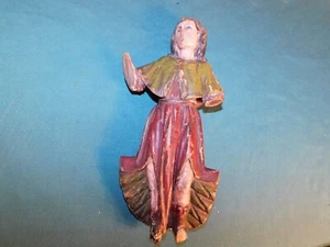 Statua Figura di Legno Probabilmente Santo Arcangelo Circa 1760 - Picture 1 of 6