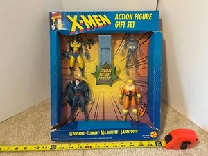 Rare! Vintage Uncanny X-Men, Toy Biz Action Figure Gift Set 4 pack. Wolverine - Picture 1 of 11