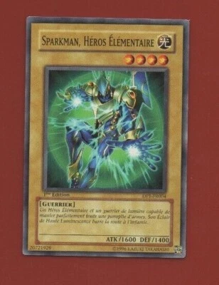 Konami Yu-Gi-Oh! Sparkman, Elementarheld - DP1-FR004 (B1562) - Bild 1 von 2