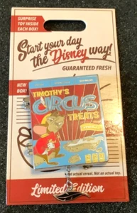 2020 Disney Cereal Box Hinged Collection Pin - Timothy Mouse (Dumbo) LE 4000 - Imagen 1 de 2