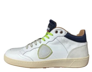 Blauer Murray Bianco Grigio Pelle Scarpe Unisex adulto Bianco Pelle 2024 - Imagen 1 de 2