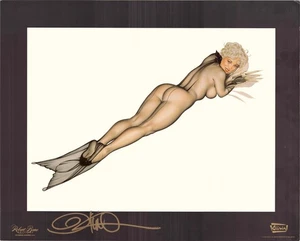 Olivia De Berardinis "Silk Siren" Signed 16x20 Fine Art Print - Picture 1 of 2
