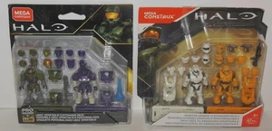 (2) Halo Mega Construx: UNSC Spartan III & Spartan Armor Customizer pack - Picture 1 of 2