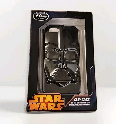 星球大战达斯·维德 iPhone 5/5S 3-D 夹盒 迪士尼商店 全新 全新带盒 — 第 1/4 张图片