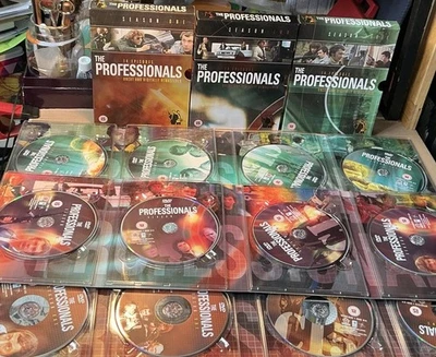 The Professionals Series Seasons 1/2/3/DVD BOXSET Every Episode 12 discs - Image 1 of 4