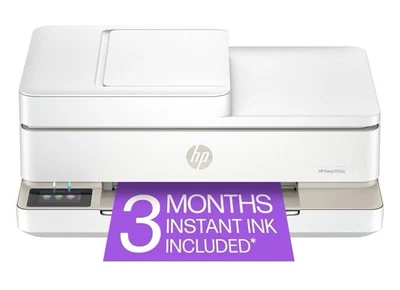 HP Envy 6555e All in One WLAN Drucker mit Touchscreen und Auto Feeder - Bild 1 von 4