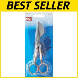 Roségold 6" Applikationsschere mit präzise gebogenen Klingen für Näherin - Bild 1 von 8