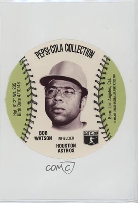 1977 MSA Discs Pepsi-Cola Punched Out Bob Watson - Image 1 of 2