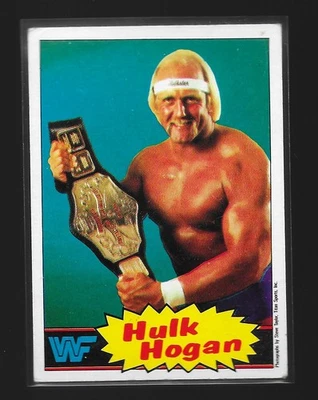 Hulk Hogan WWF 1985 Topps Pro Wrestling Stars #16 *LEER DESCRIPCIÓN* Foto 1 de 2