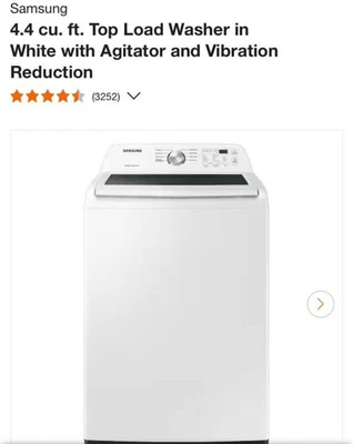Samsung top load - Image 1 of 2