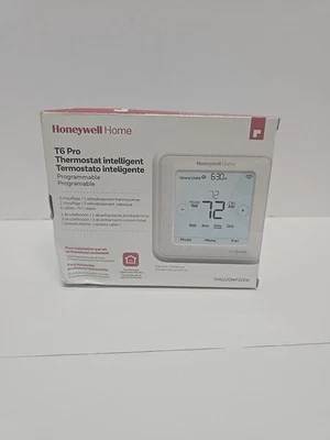 Honeywell T6 Pro Series Z-Wave Programmable Thermostat - White (TH6320ZW2003) - Image 1 of 4
