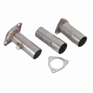 ˇ3PCS Catalytic Exhaust Pipe Converter For / Engine Swap 2.5in Pipe - Picture 1 of 23