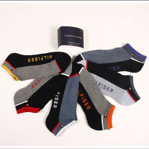 One Pair Tommy Hilfiger Low Cut Socks Shoe Size 7-12 NWT ~ Choice color ~