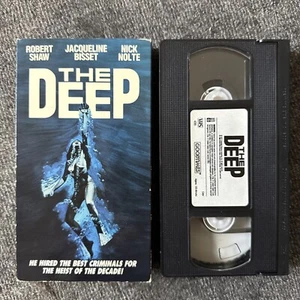 VTG The Deep VHS Video Movie 1977 Goodtimes Home Video Robert Shaw Adventure R - Imagen 1 de 1