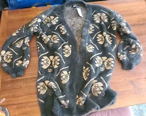 Nuevo suéter abierto cárdigan difuso talla única Maeve Anthropologie - Imagen 1 de 10