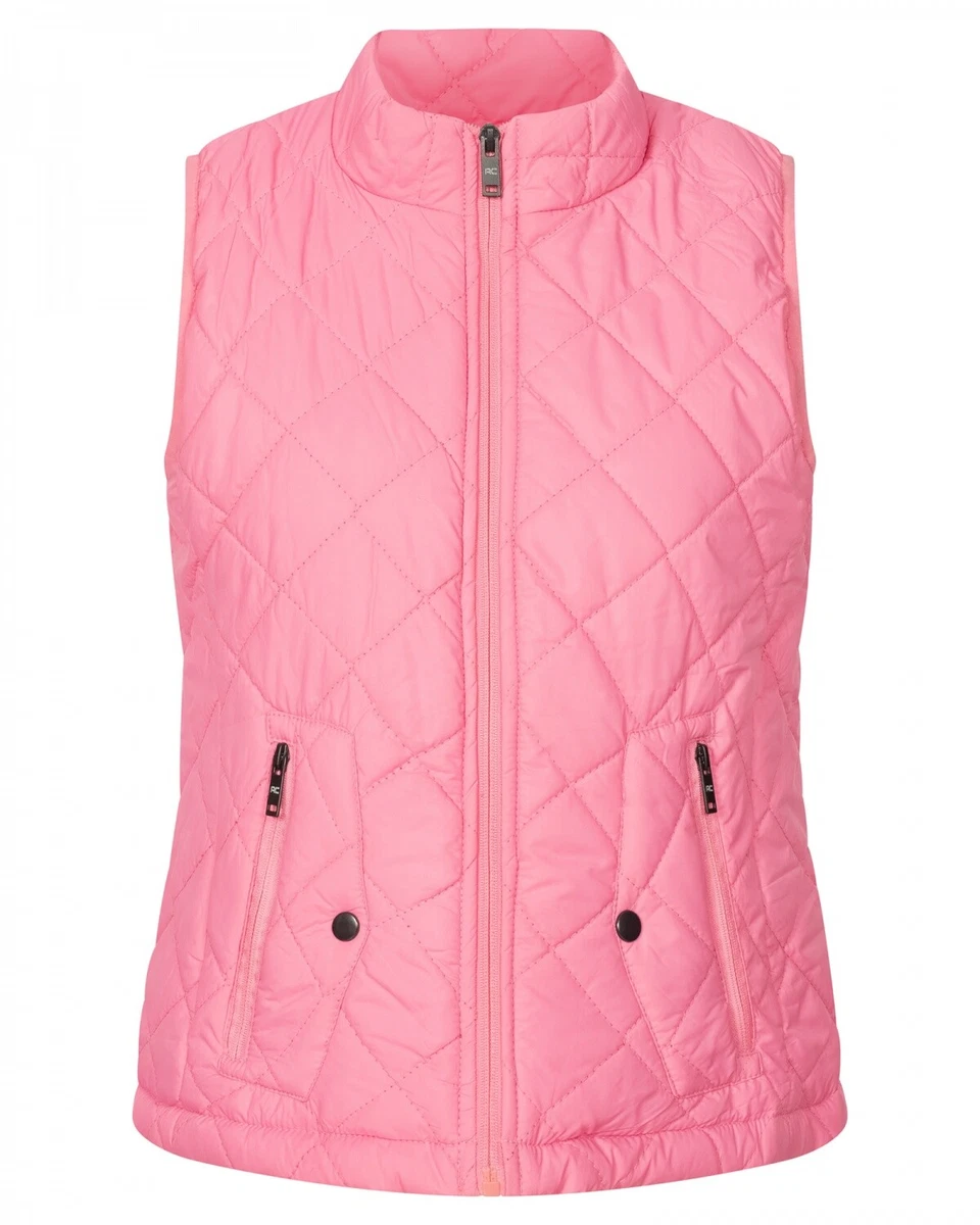Outdoor-Weste In Rosa – ärmellos Mit Reißverschluss & Eingrifftaschen