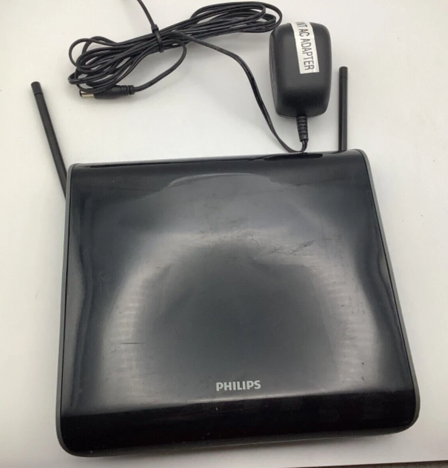 Antena interior amplificada Philips SD2740/27 UHF/VHF/FM no probada Foto 1 de 4