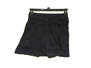 Childrens Place Black School Uniform Skort Skirt 12 Girls New - Picture 1 of 3
