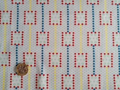 REMNANT - GEOMETRIC- Liberty of London Tana Lawn Cotton Approx 67 x 20 cm - Image 1 of 2