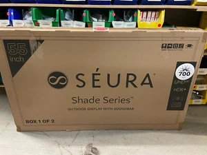 Seura Shade Series 2 55-inch Weatherproof Outdoor TV 4K UHD HDR LED - Picture 1 of 2