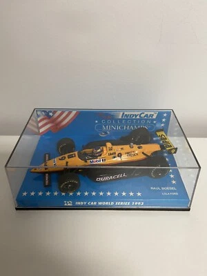 1/43 COLECCIÓN MINICHAMPS INDYCAR, 1993 LOLA FORD #9 RAUL BOESEL DURACELL RARO Foto 1 de 4
