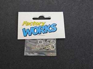 Upgraded 1/4" axle shims for RC10, RC10T rear axles, 1/12 and 1/10 vtg pan cars - Afbeelding 1 van 2
